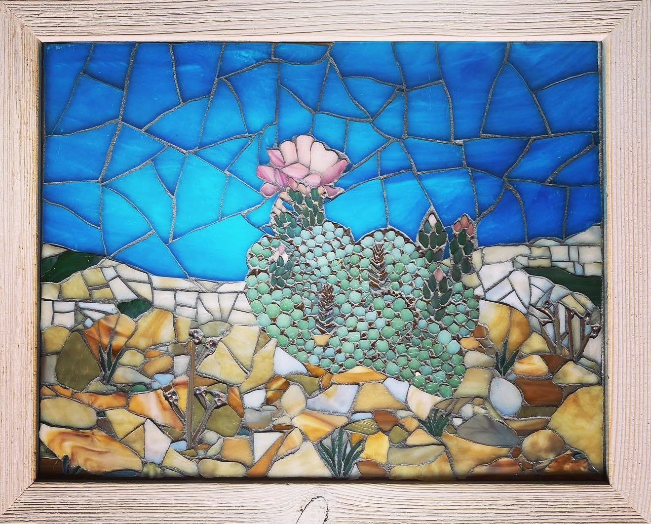Stained Glass Cactus